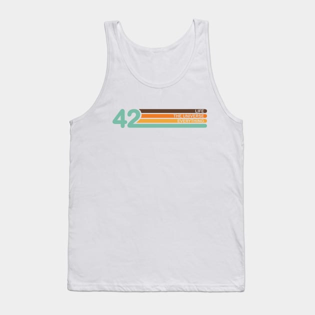 The Meaning of Life Tank Top by designedbygeeks